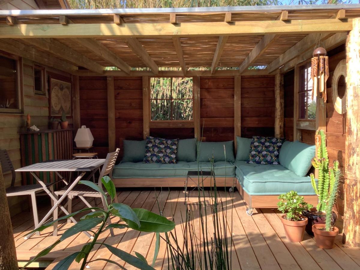 La Cabane D'Arbolateia Piscine & Spa Bidart Exteriér fotografie