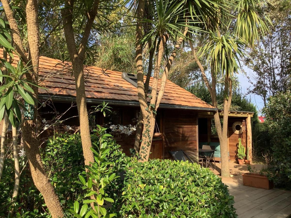 La Cabane D'Arbolateia Piscine & Spa Bidart Exteriér fotografie