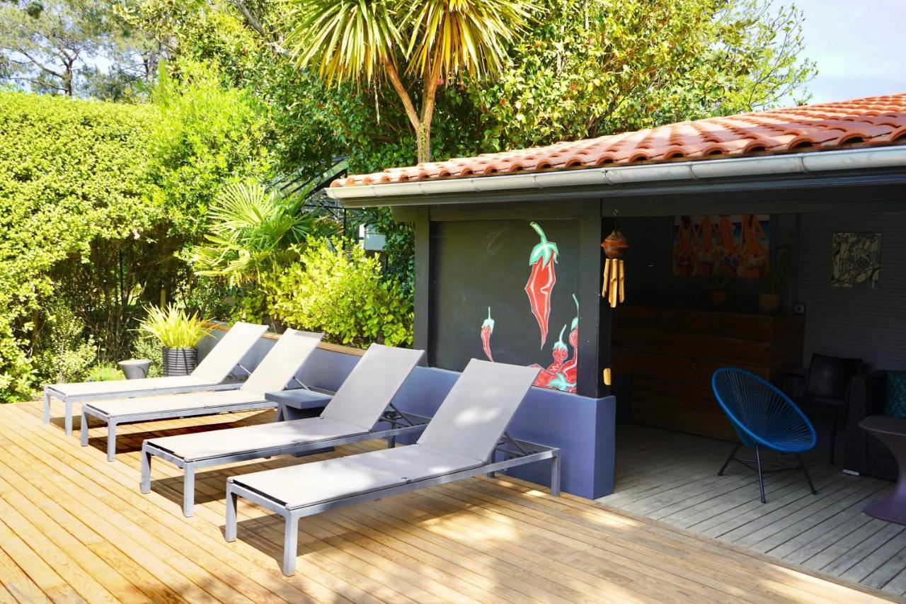 La Cabane D'Arbolateia Piscine & Spa Bidart Exteriér fotografie